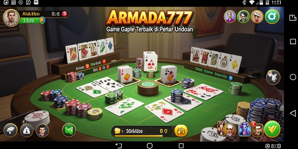 Gameplay Gaple seru dan interaktif di ARMADA777.