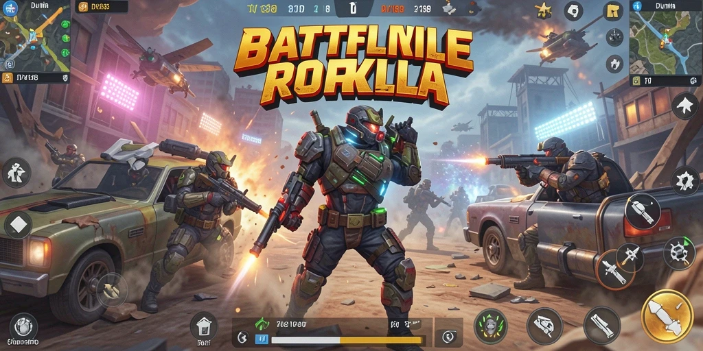 Tangkapan layar gameplay pertarungan intens di DV188.