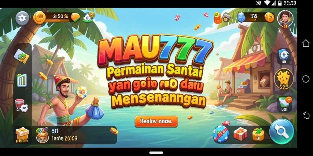 Tampilan gameplay MAU777 yang penuh warna dan menarik.