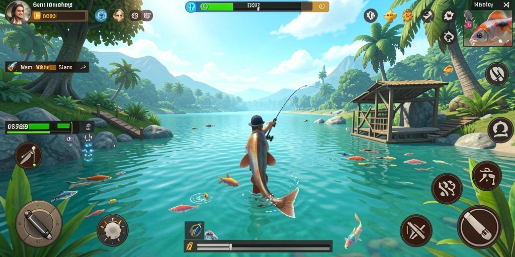 Tangkapan ikan besar dalam gameplay RR89 yang seru.