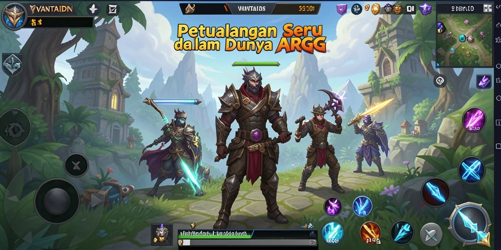 Tampilan gameplay VANTAIDN yang menegangkan dan penuh aksi.
